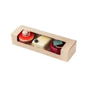 Коробка Sweet Show Box 20*8*6 см крафт - фото - 1