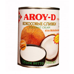 Сливки кокосовые AROY-D 0,56 л - фото - 1