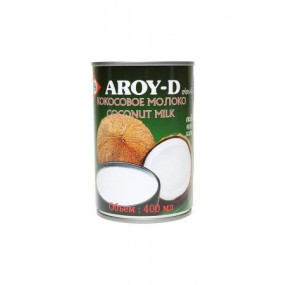 Молоко кокосовое Aroy-D, ж/б, 0,4 л - фото - 1
