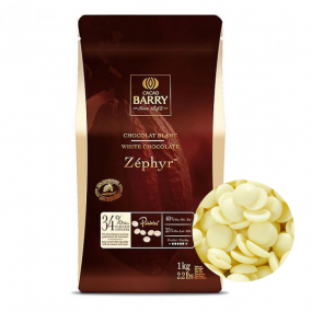 Шоколад белый Зефир (Zephyr) 34%, Cacao Barry - фото - 1