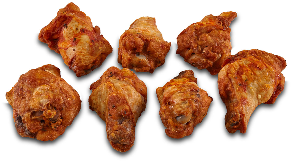 Крылышки куриные Острые в панировке (16 шт/кор)1 кг - фото - 1