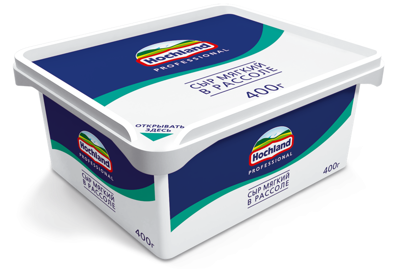 Сыр рассольный Фета 45% 0,48 кг - фото - 1