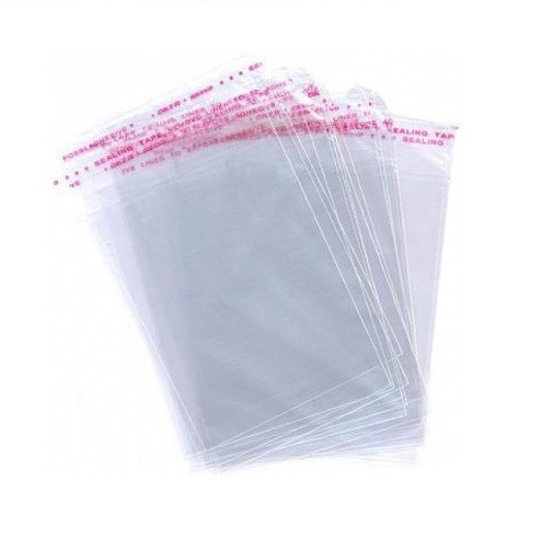 Пакет для пряников 12*15 см с клеевым клапаном 100 штук - фото - 1