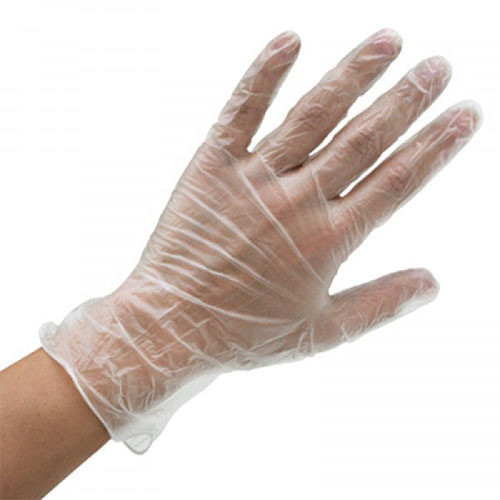 Перчатки виниловые неопудренные (М) 100 штук - фото - 1