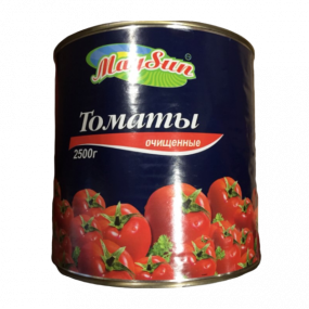 Томаты целые очищенные в с/с, ж/б MAYSUN 2650мл - фото - 1