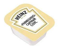 Дип-пот соус Сырный Parmegiano Heinz 25 мл х 125 шт/3,06 кг - фото - 1