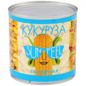 Кукуруза сладкая SUNFEEL 425 мл - фото - 1