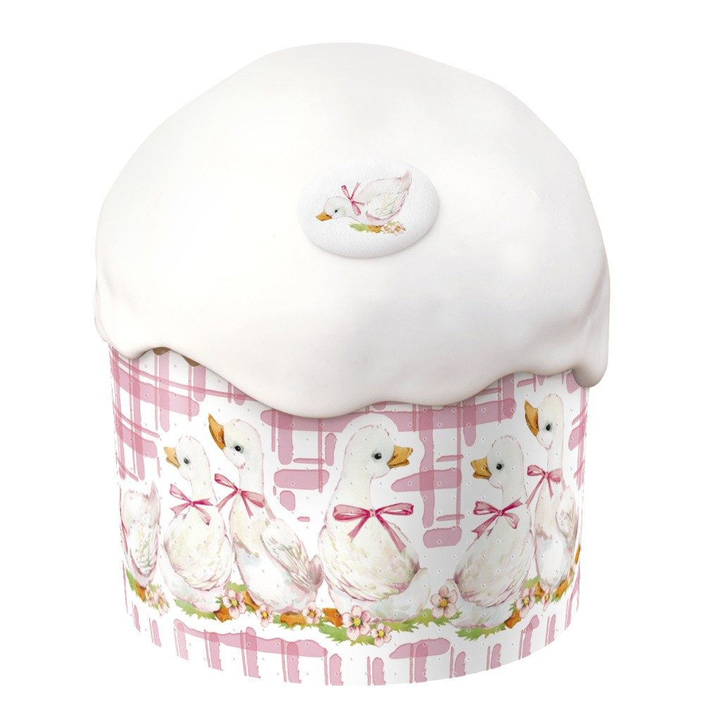 Форма для кулича утята 7*8,5 см - фото - 1