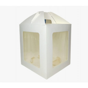 Коробка для кулича 16*16*18 - фото - 1