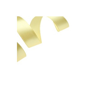 Лента атласная 2,5 см желтая 101 (22 метра) - фото - 1