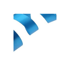 Лента атласная 2,5 см синяя 097 (22 метра) - фото - 1