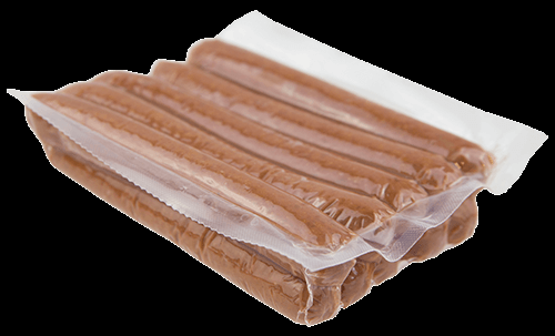 Сосиски из говядины вареные 75 г/ 175 мм/ ᴓ 24 мм, 12 шт/кор, в/у - фото - 1