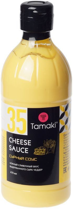 Соус сырный Tamaki 0,47 л - фото - 1