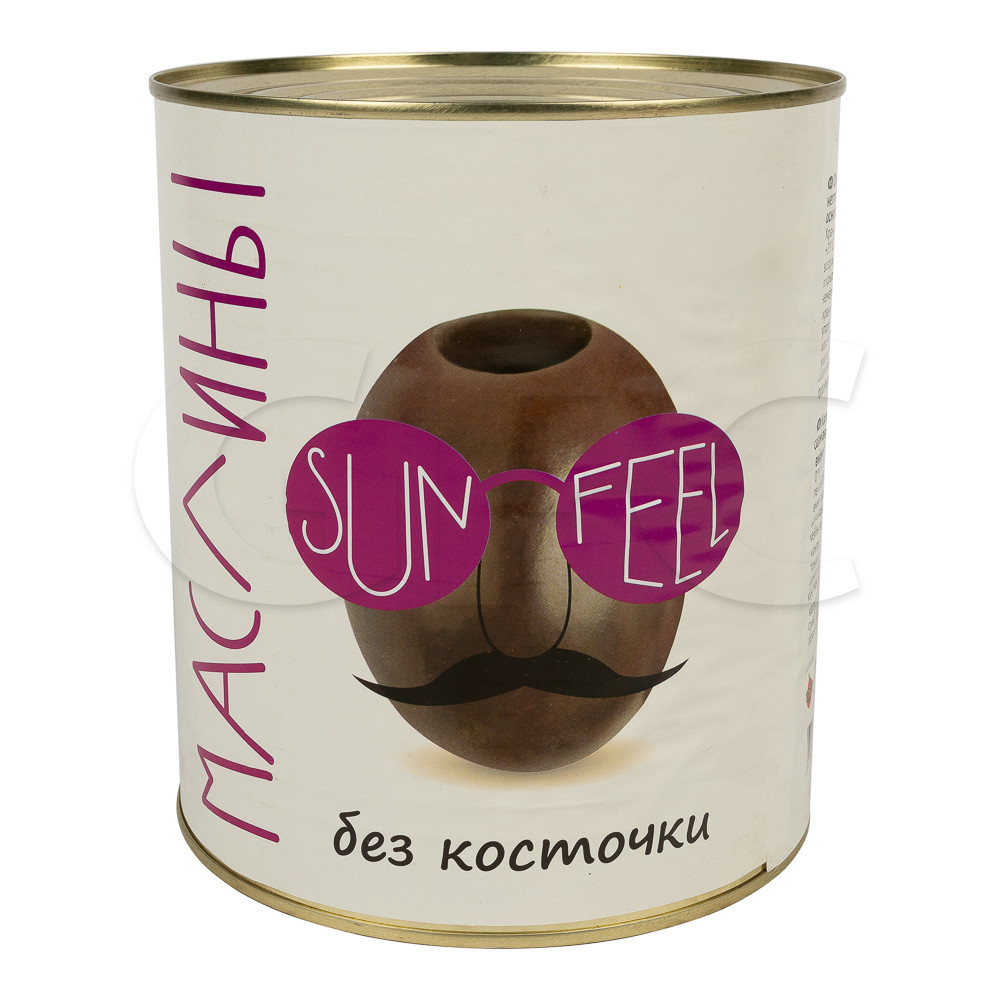Маслины б/к целые SUNFEEL 3 кг - фото - 1