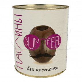 Маслины б/к целые SUNFEEL 3 кг - фото - 1