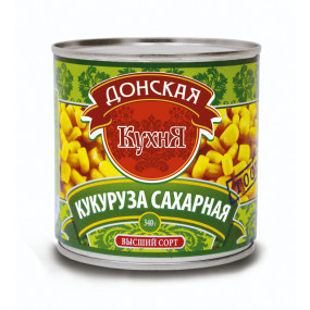 Кукуруза сладкая Донская кухня 425 мл - фото - 1
