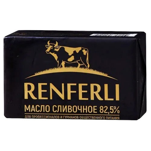 Масло сладко-сливочное 82,5% 