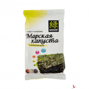 Капуста морская жареная в кунжутном масле Мидори 5 гр - фото - 1