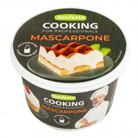 Сыр мягкий "Маскарпоне" 83% CooKing (Кукинг) 500г - фото - 1