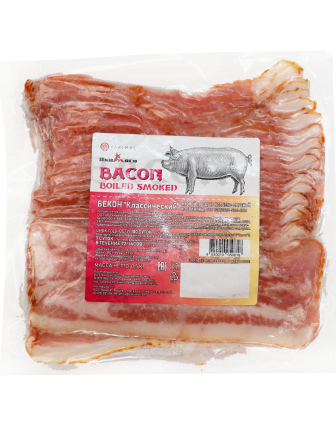 Бекон классический в/к 0,5 кг - фото - 1