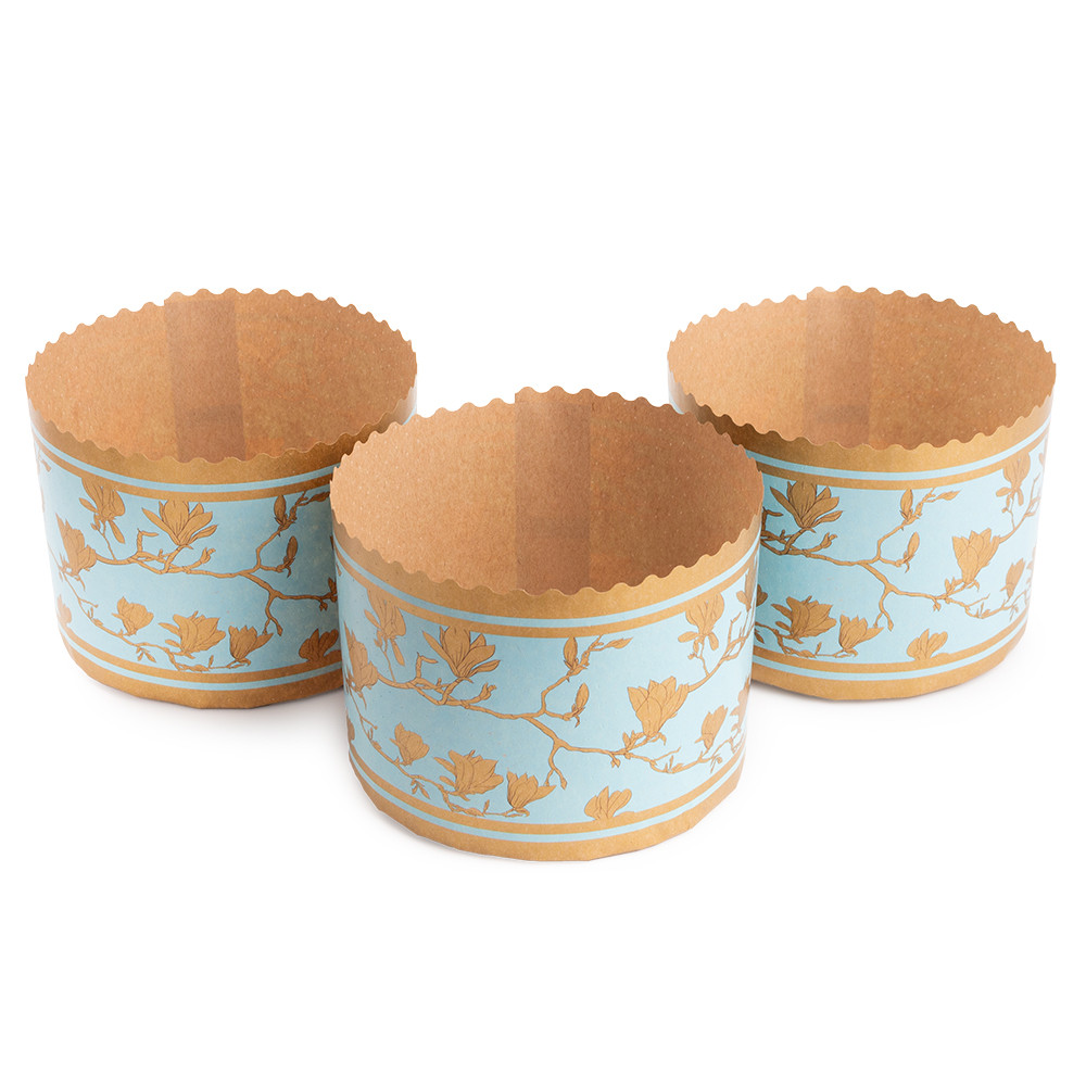 Форма для кулича магнолия 13,4*10 см - фото - 1