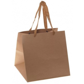 Крафт пакет с дном 25*25*25 см - фото - 1