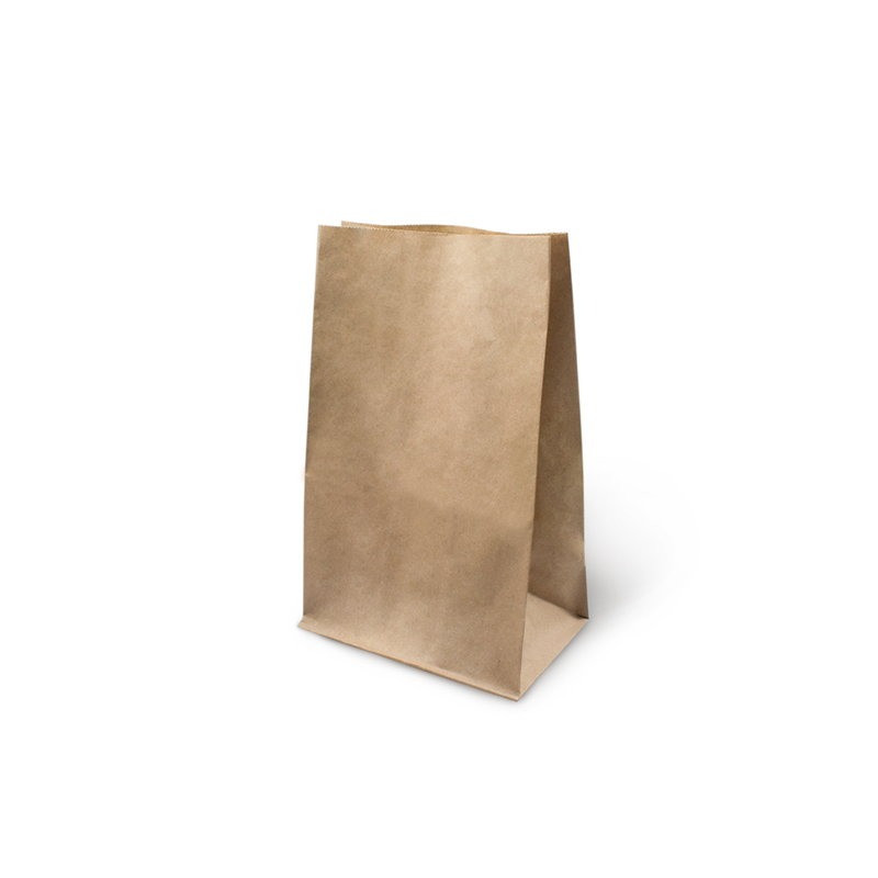Крафт пакет бумажный без ручки 18*12*29 - фото - 1