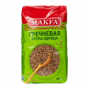 Крупа гречневая Макфа 800 гр - фото - 1