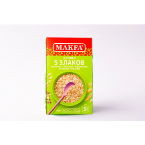 Хлопья 5 злаков Макфа 400 гр - фото - 1