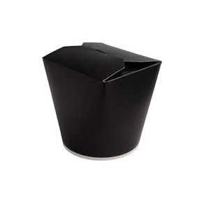 Контейнер для лапши 450 мл WOK черный - фото - 1